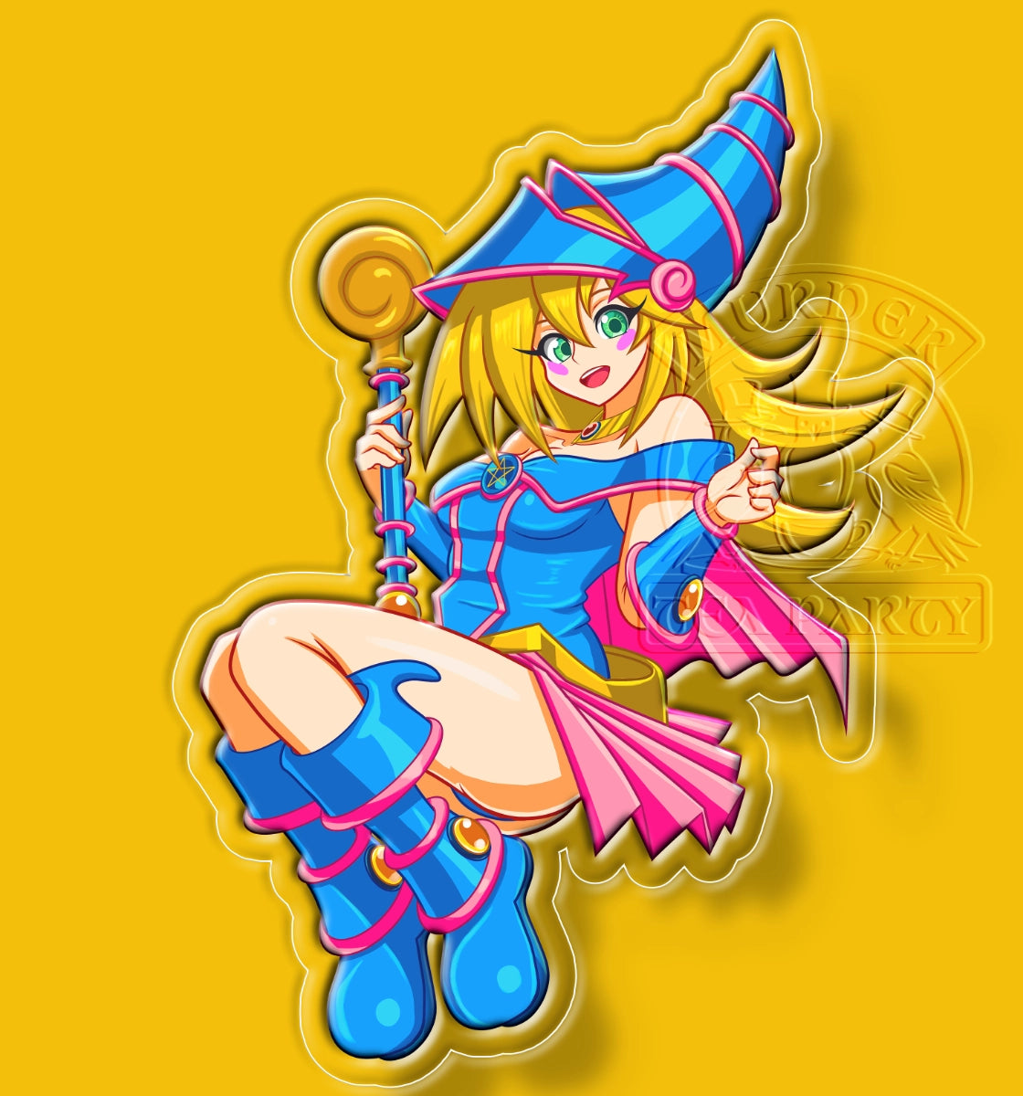 Dark Magician Girl Keychain