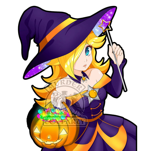 Rosalina Halloween Sticker