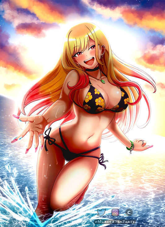 Marin Golden Hour Beach Print