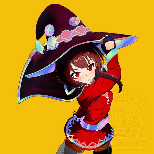 Megumin Holo Sticker
