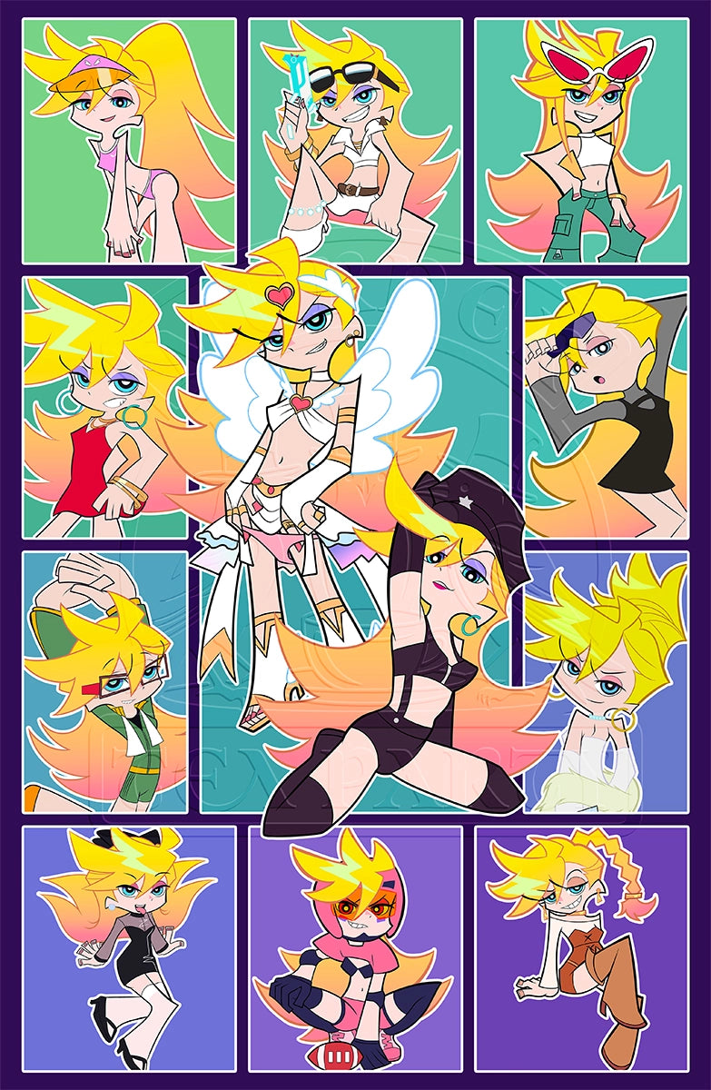 Panty Collage Print