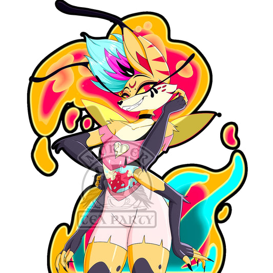 Queen Beelzebub Sticker