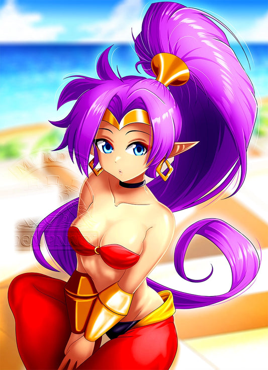 Shantae Sitting Print