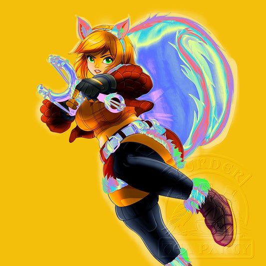 Squirrel Girl Holo Sticker