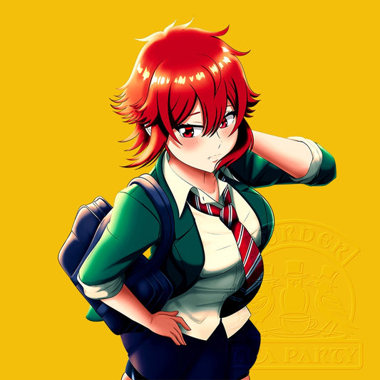 Tomo-chan Cherry Blossom Sticker