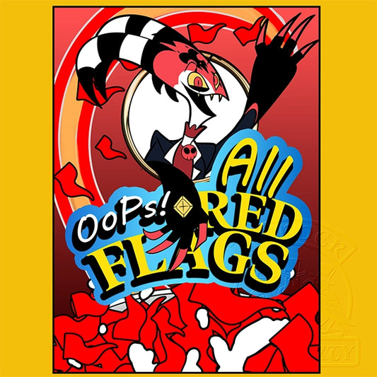 Blitz Red Flags sticker