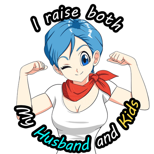 Bulma Raise Both sticker