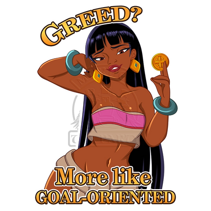 Chel Greed Sticker