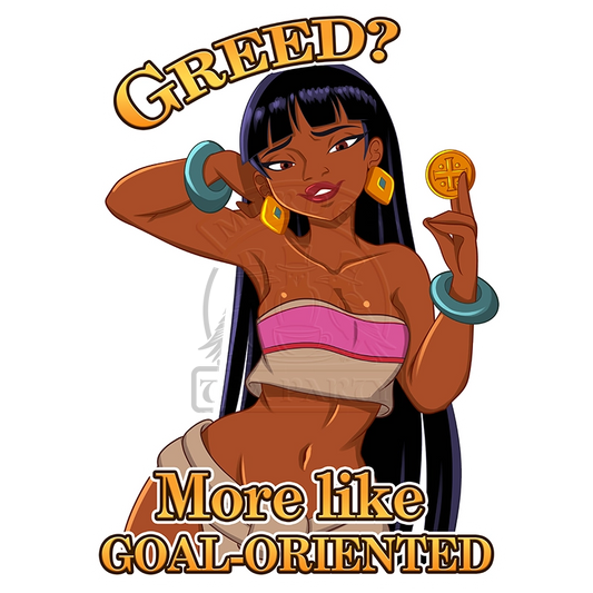 Chel Greed Sticker