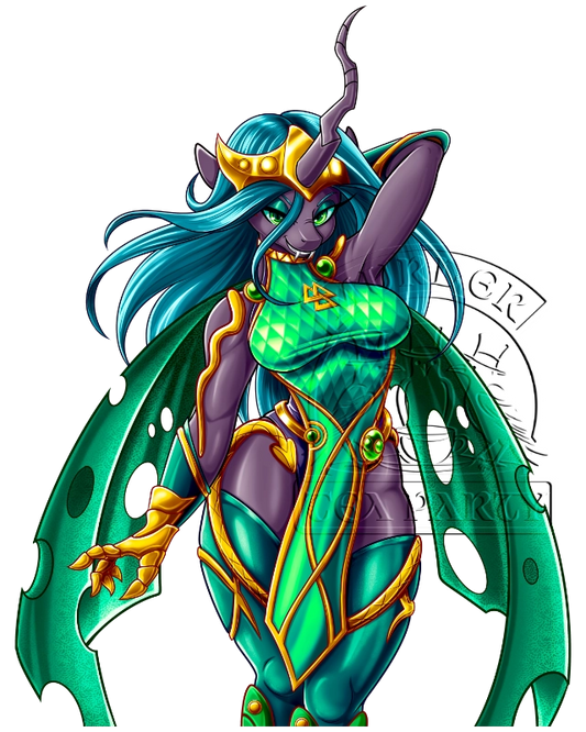 Chrysalis Lady Loki Sticker