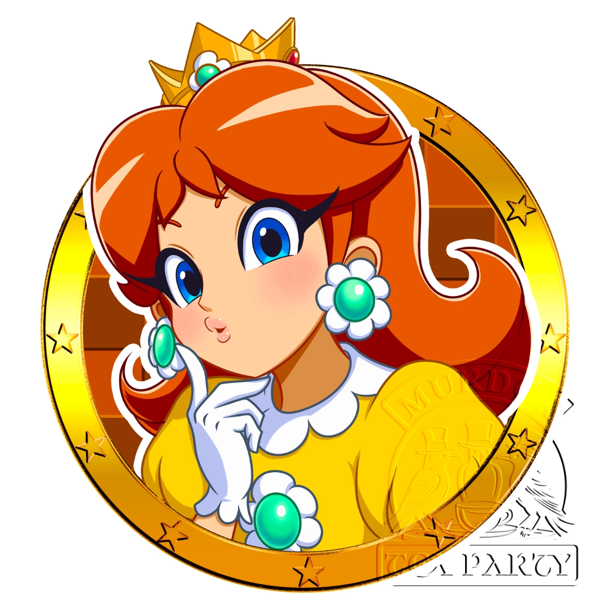 Daisy Icon sticker