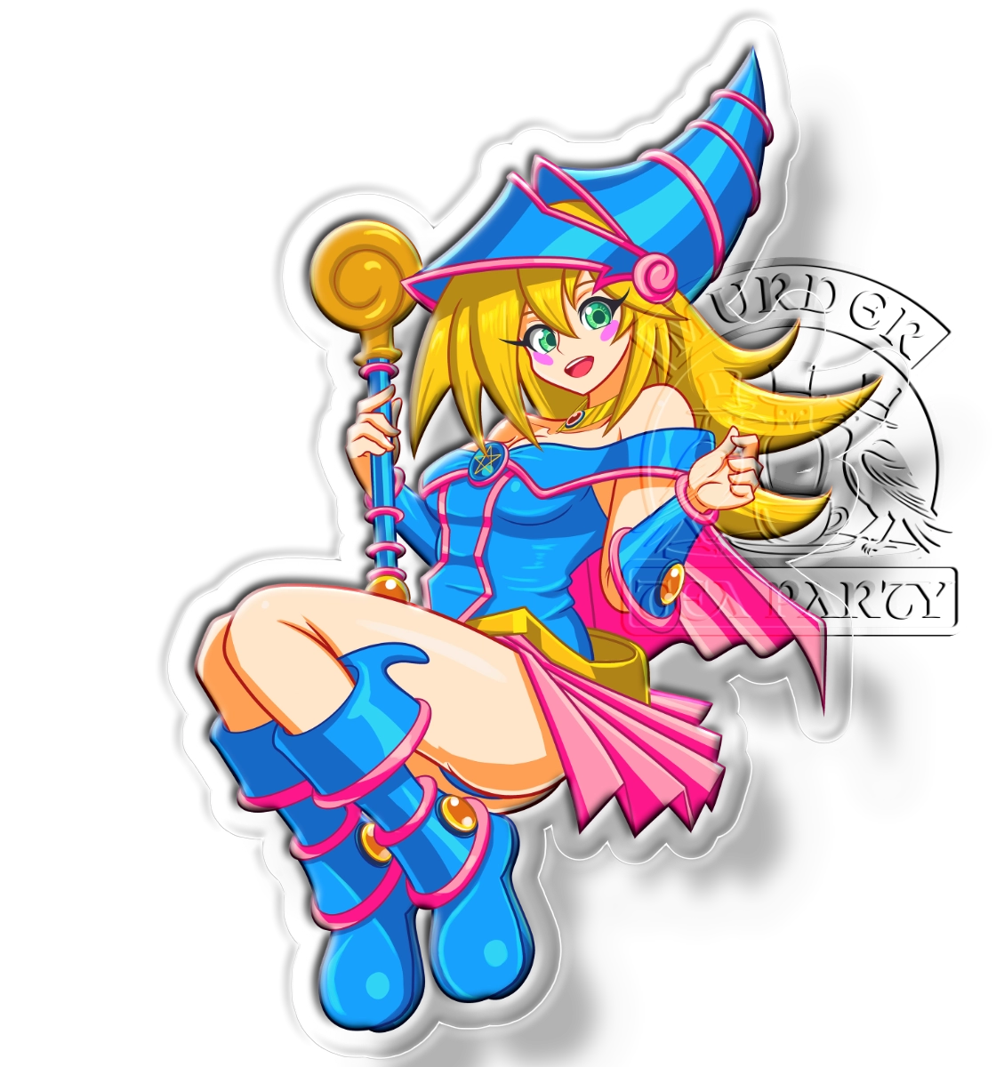 Dark Magician Girl Keychain