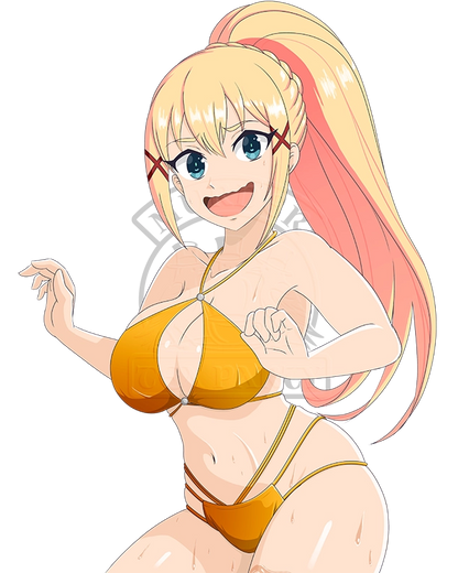 Darkness Beach Time Sticker