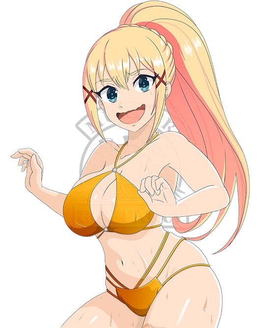 Darkness Beach Time Sticker