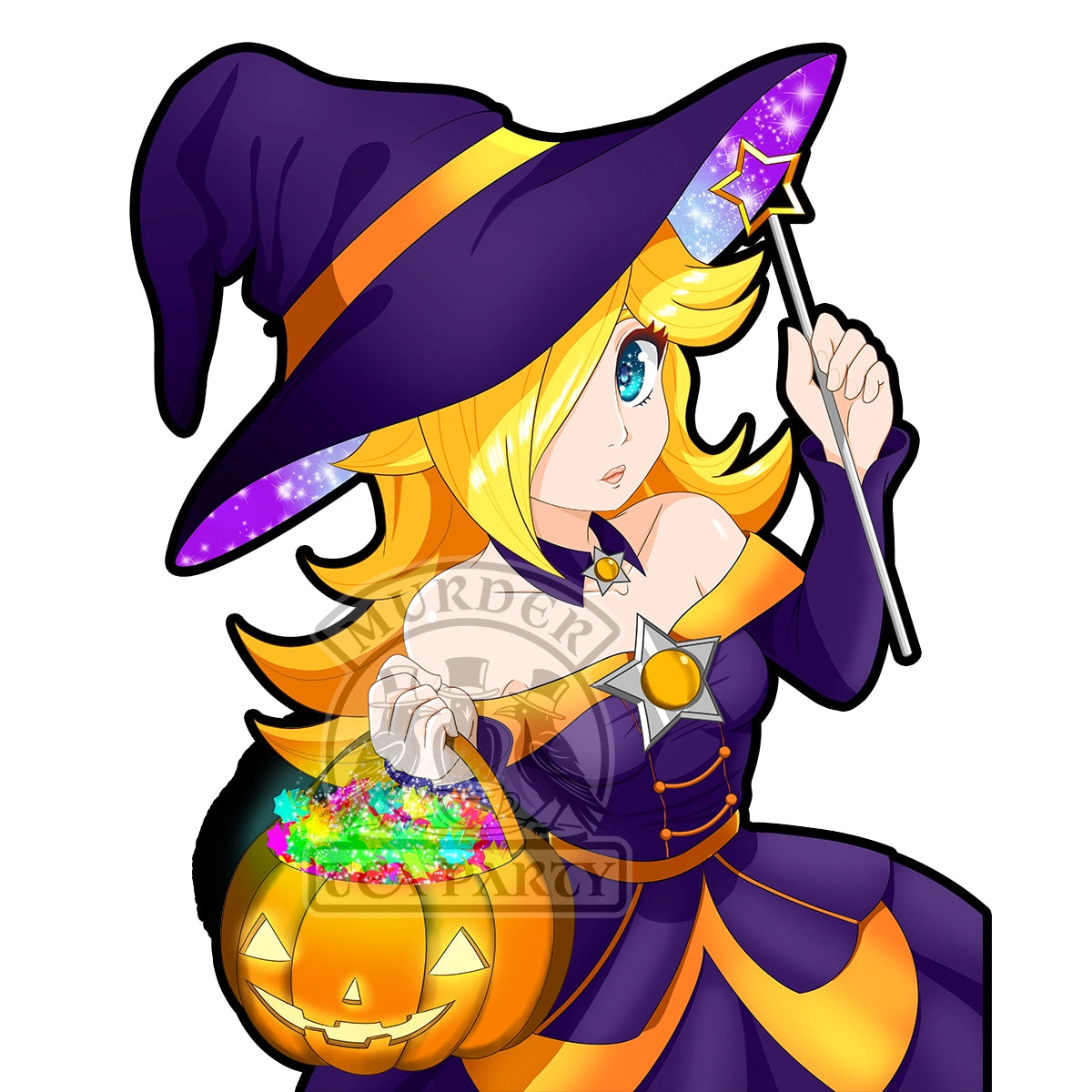 Rosalina Halloween Sticker