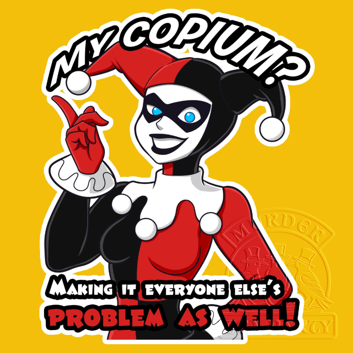 Harley Quinn sticker