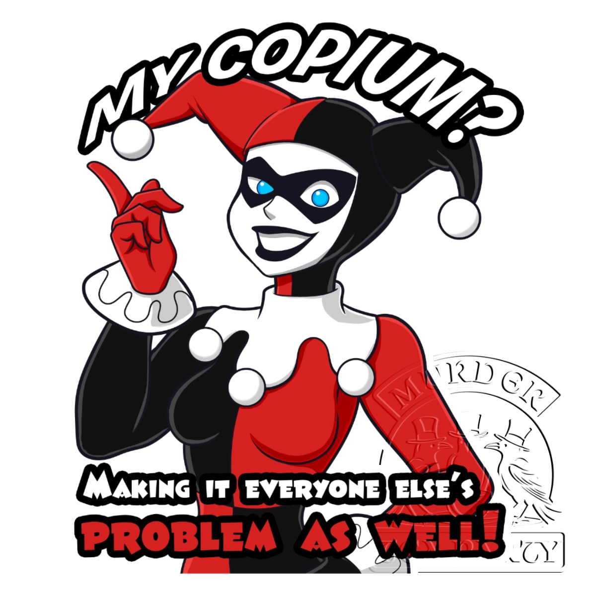 Harley Quinn sticker