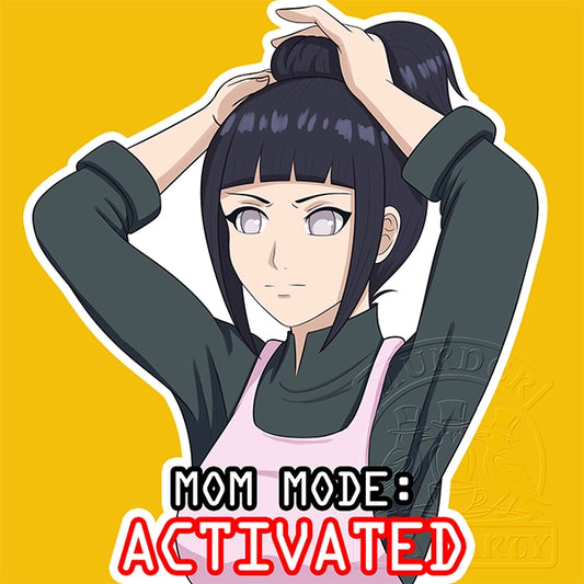 Hinata Mom Mode sticker