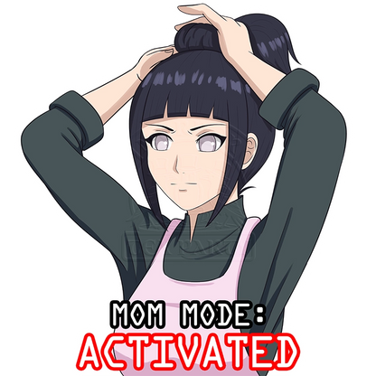 Hinata Mom Mode sticker