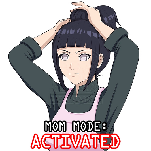 Hinata Mom Mode sticker