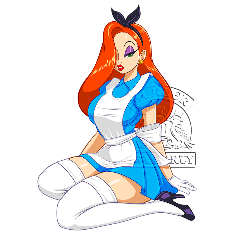 Jessica Rabbit in Wonderland