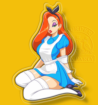 Jessica Rabbit Wonderland Keychain
