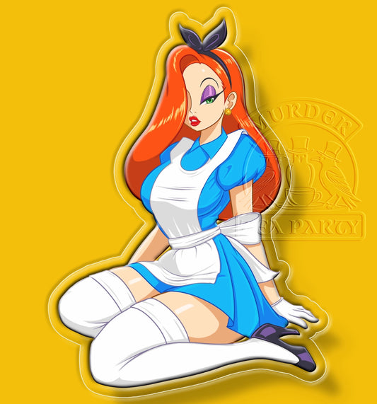 Jessica Rabbit Wonderland Keychain
