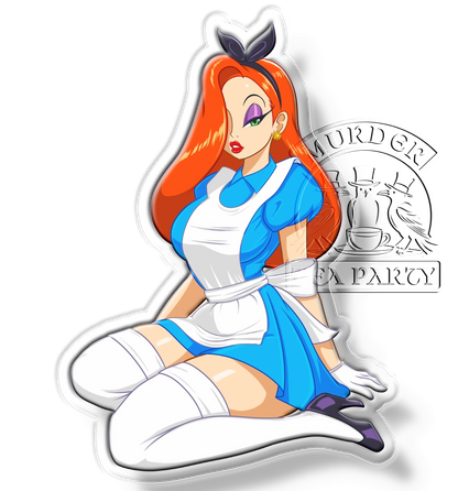 Jessica Rabbit Wonderland Keychain