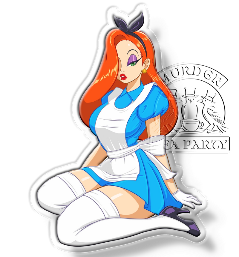Jessica Rabbit Wonderland Keychain