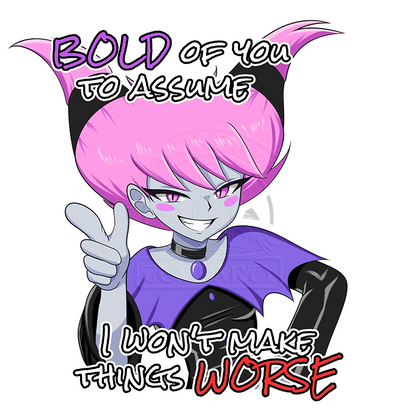 Jinx Bold to Assume Sticker