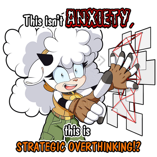 Lanolin the Strategist sticker