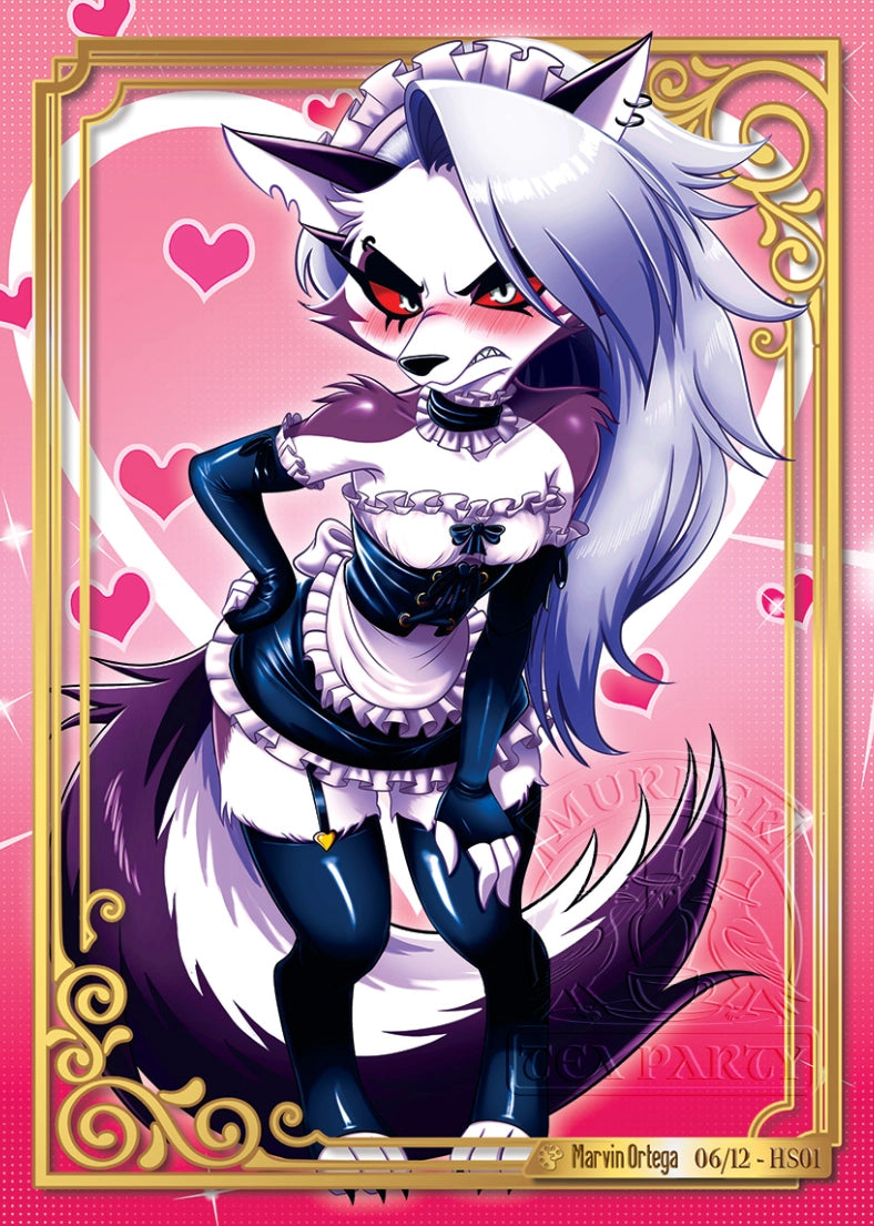 Loona Maid Holo Card