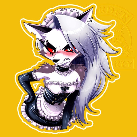 Maid Loona Acrylic Pin