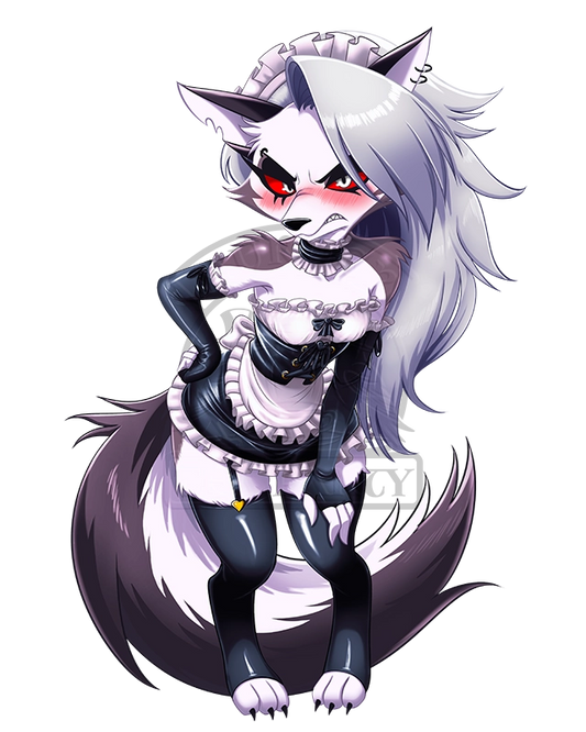 Maid Loona sticker