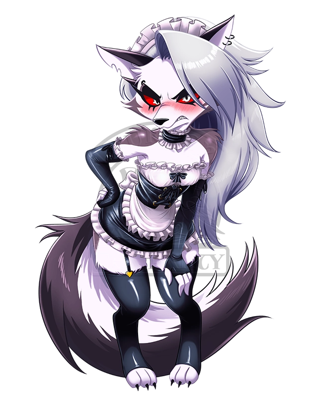 Maid Loona sticker