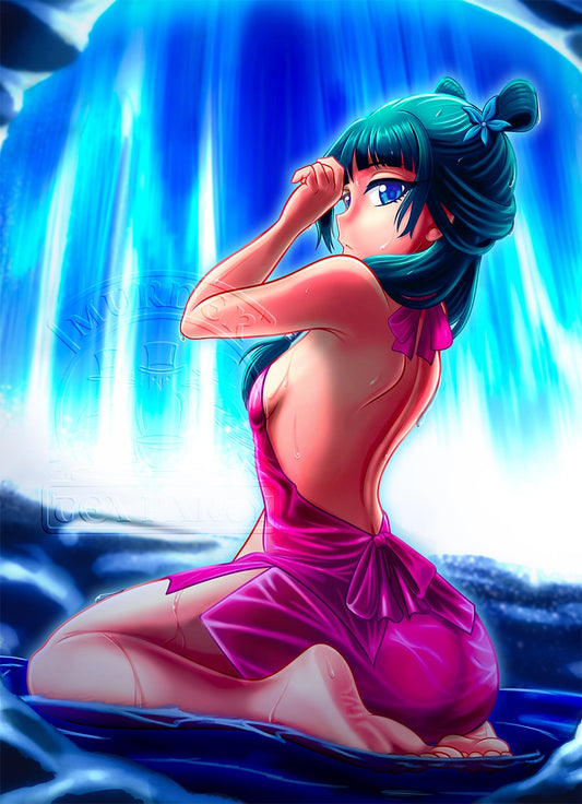 MaoMao Waterfall Print
