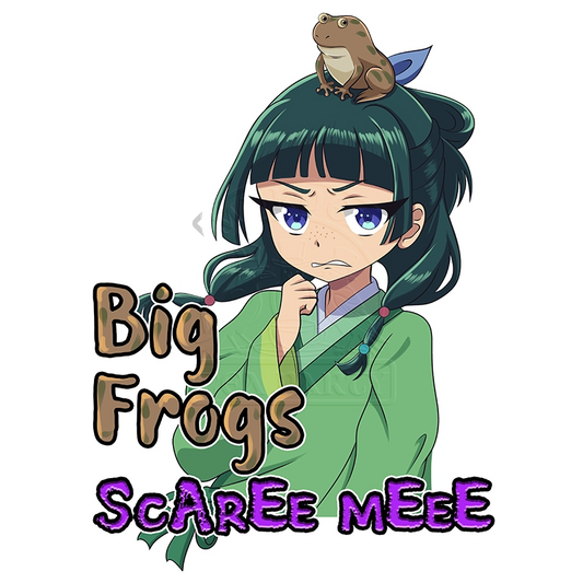 Maomao Frog Sticker