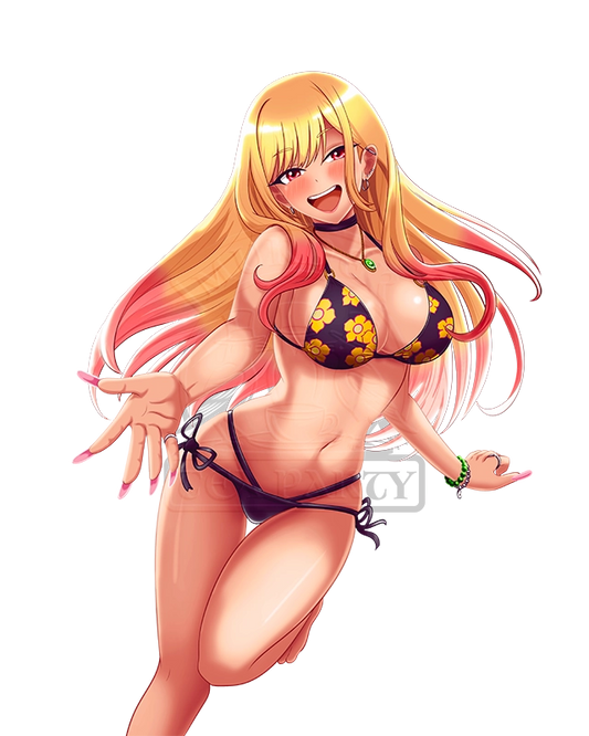 Marin Golden Hour Beach Sticker