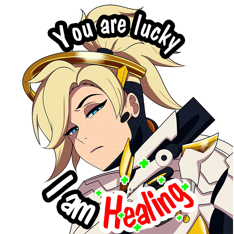 Mercy Sticker