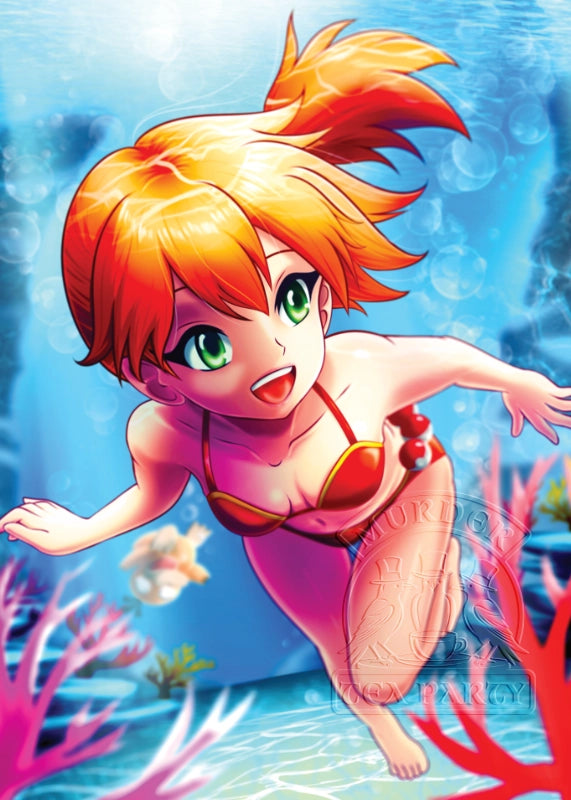 Misty Underwater Card