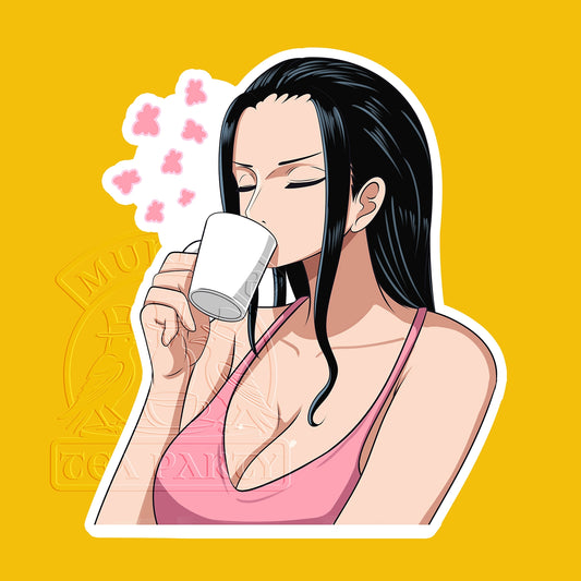 Nico Robin Coffee Sticker
