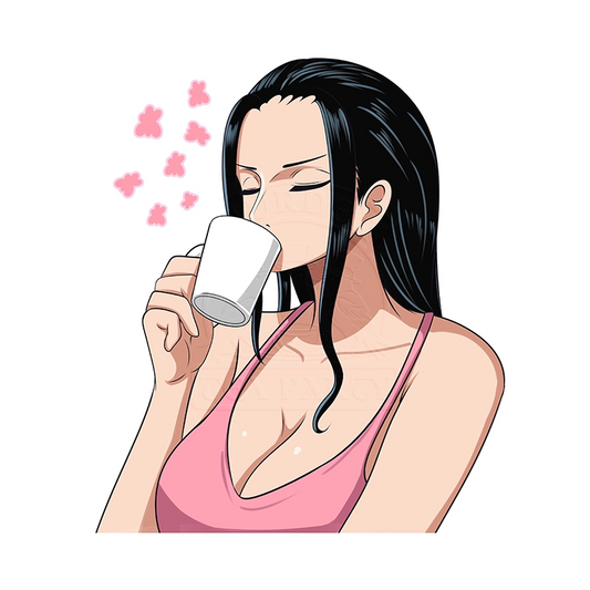 Nico Robin Coffee Sticker