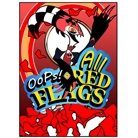 Blitz Red Flags sticker