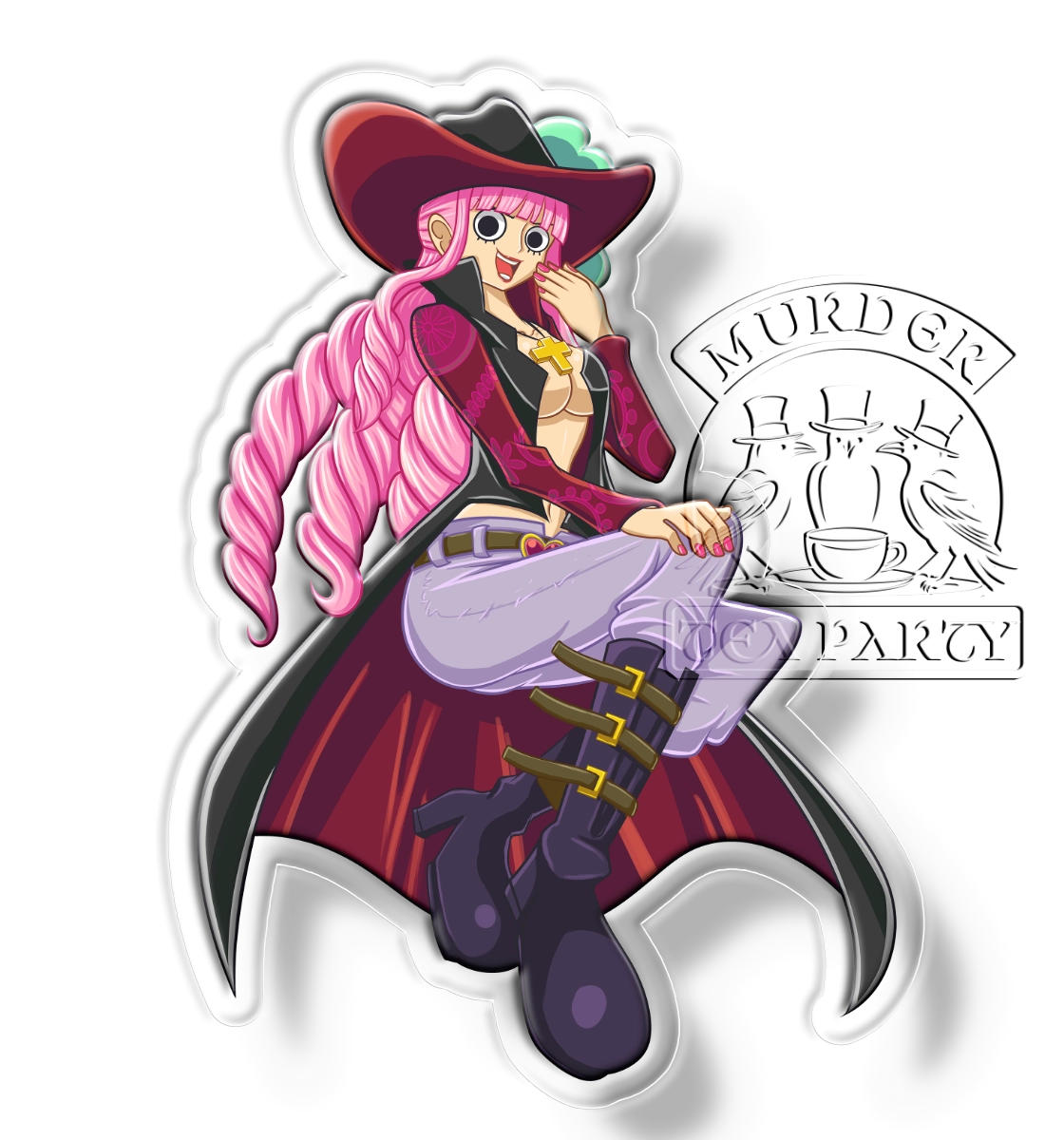 Perona Mihawk Keychain