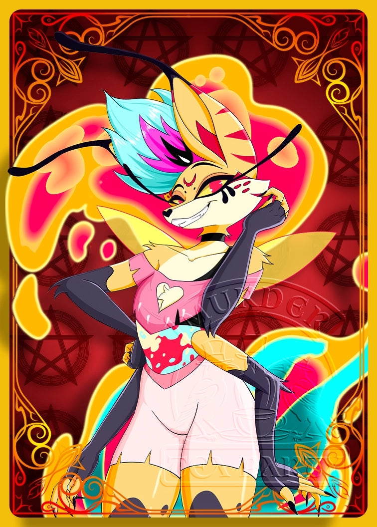 Queen Beelzebub Card