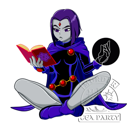 Raven Reading sticker