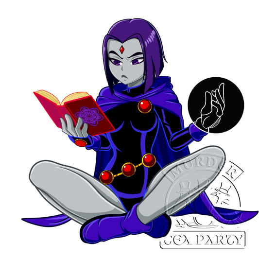 Raven Reading sticker