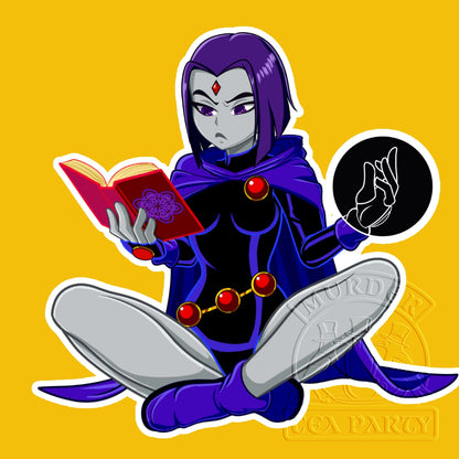 Raven Reading sticker