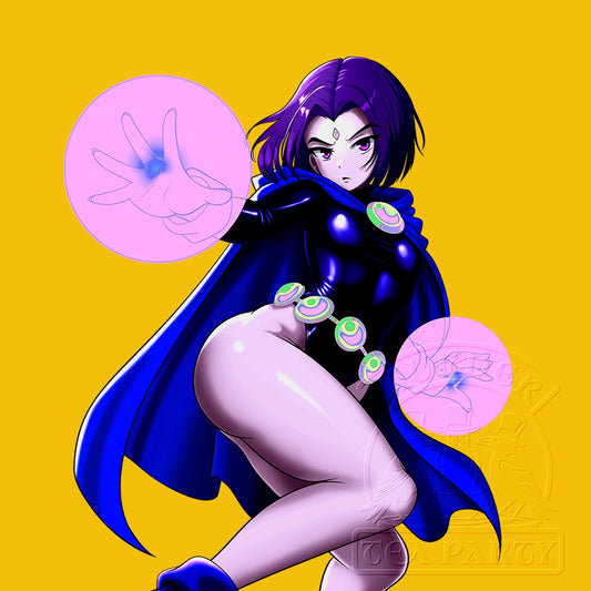 Raven Holo Sticker