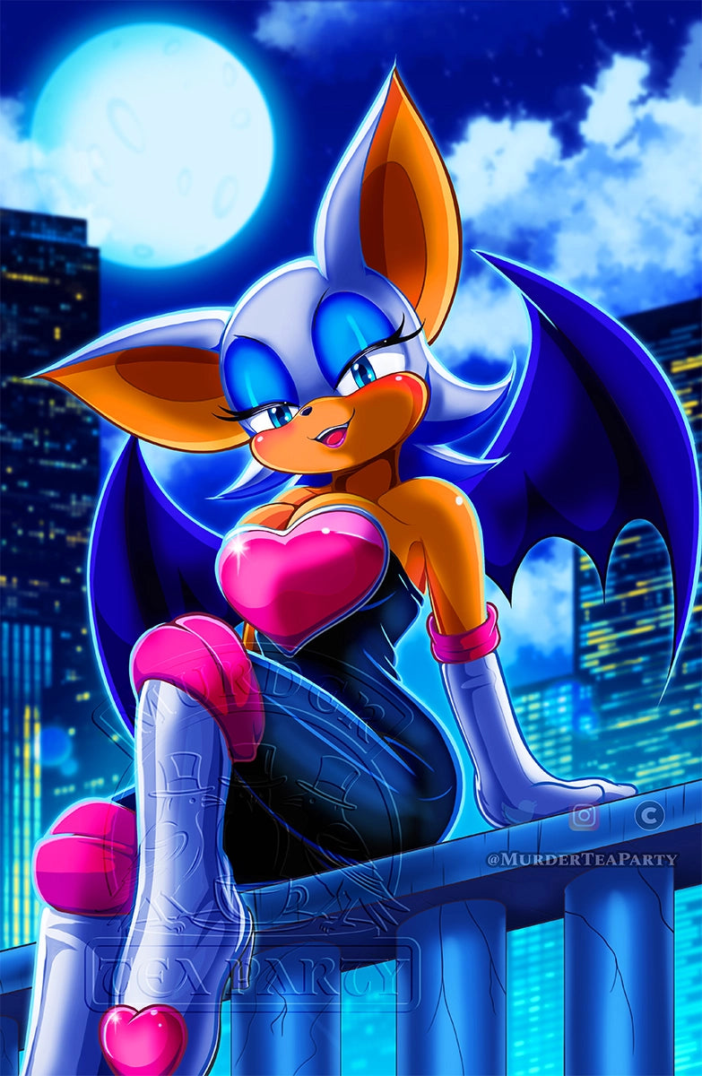 Rogue The Bat Print